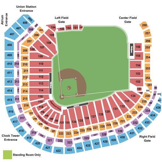 Astros Seating Chart At Minute Park