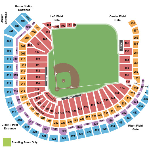 Minute Seating Chart Houston